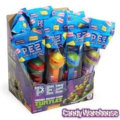 Teenage Mutant Ninja Turtles PEZ Candy Packs: 12-Piece Display -Food And Beverage Store teenage mutant ninja turtles pez candy packs 12 piece display candy warehouse 3