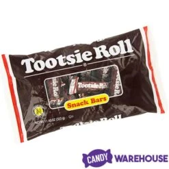 Tootsie Roll Snack Size Candy Bars: 20-Piece Bag -Food And Beverage Store tootsie roll snack size candy bars 20 piece bag candy warehouse 3