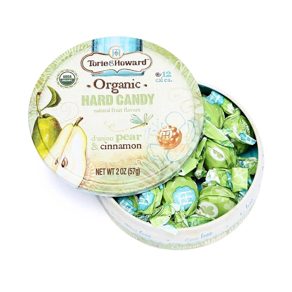 Torie And Howard Hard Candy Tins - D'anjou Pear & Cinnamon: 8-Piece Box 1 Torie And Howard Hard Candy Tins - D'anjou Pear & Cinnamon: 8-Piece Box