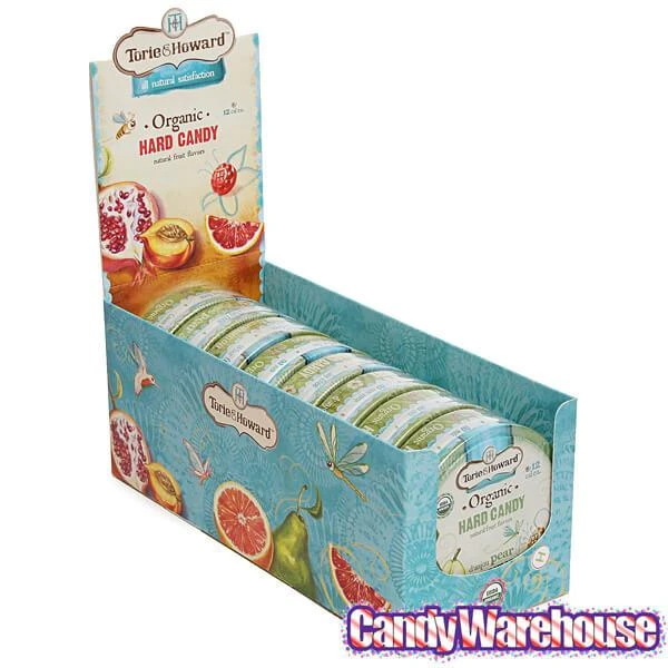 Torie And Howard Hard Candy Tins - D'anjou Pear & Cinnamon: 8-Piece Box 2 Torie And Howard Hard Candy Tins - D'anjou Pear & Cinnamon: 8-Piece Box - Image 2