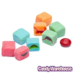 Trolli Sour Brite Blasts Gummy Juicy Exploding Candy Cubes: 3LB Box -Food And Beverage Store trolli sour brite blasts gummy juicy exploding candy cubes 3lb box candy warehouse 4