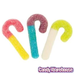 Trolli Sour Brite Mini Canes Jelly Candy Canes: 9-Ounce Bag -Food And Beverage Store trolli sour brite mini canes jelly candy canes 9 ounce bag candy warehouse 3