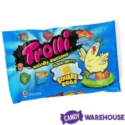 Trolli Sour Brite Square Eggs Gummy Candy: 9.5-Ounce Bag -Food And Beverage Store trolli sour brite square eggs gummy candy 9 5 ounce bag candy warehouse 5