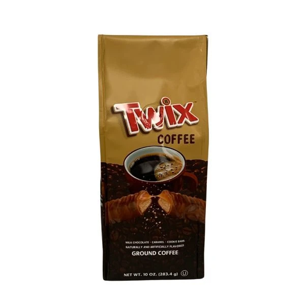 Twix Milk Chocolate, Caramel And Cookie Bars, Naturally And Artificially Flavored Ground Coffee, 10 Oz Bag 3 Twix Milk Chocolate, Caramel And Cookie Bars, Naturally And Artificially Flavored Ground Coffee, 10 Oz Bag - Image 3