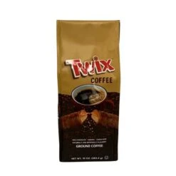 Twix Milk Chocolate, Caramel And Cookie Bars, Naturally And Artificially Flavored Ground Coffee, 4/10 Oz Bag -Food And Beverage Store twix2 2