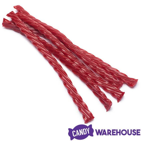 Twizzlers Strawberry Licorice Twists - Unwrapped: 5LB Tub 4 Twizzlers Strawberry Licorice Twists - Unwrapped: 5LB Tub - Image 4