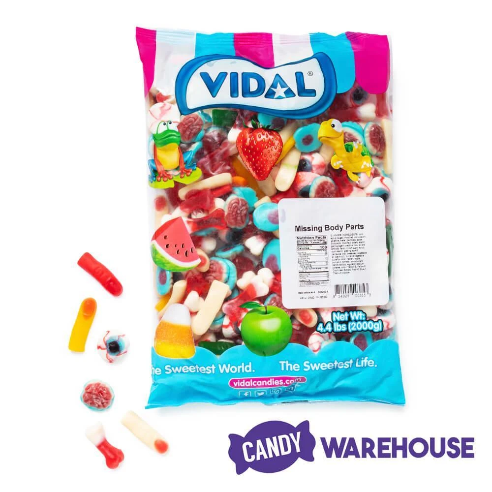 Vidal Missing Body Part Gummies: 2KG Bag 3 Vidal Missing Body Part Gummies: 2KG Bag - Image 3
